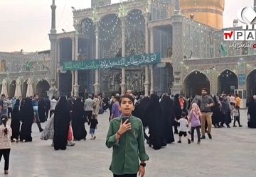 روایت خبرنگار پانا از شادپیمایی کودکان در عید ولایت