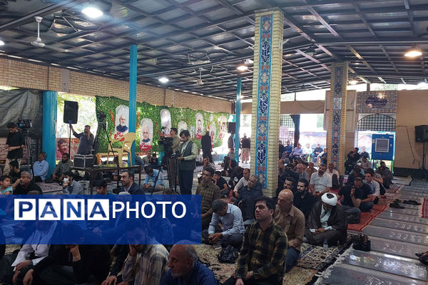 برگزاری یادواره شهدای گمنام در دارالرحمه شیراز