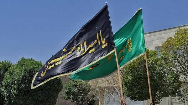 سوگواری روز عاشورا در شهر کهک قم