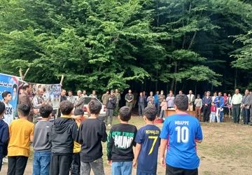 همایش پیاده‌روی خانگی به مناسبت سوم خرداد در کیاسر