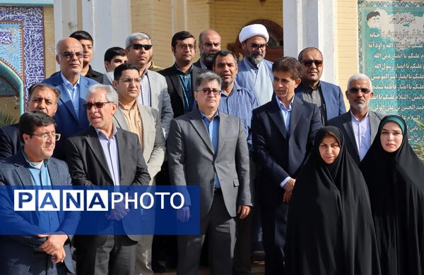 تجدید میثاق با شهدا در بوشهر