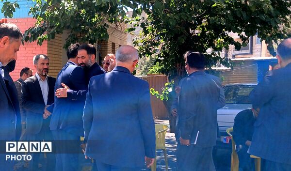 افتتاح طرح شهید عجمیان در دبستان شهدای گمنام استان البرز