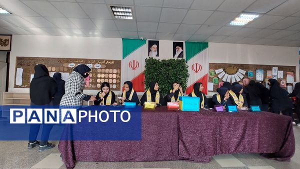  انتخابات شورای دانش آموزی در دبیرستان هوشیار