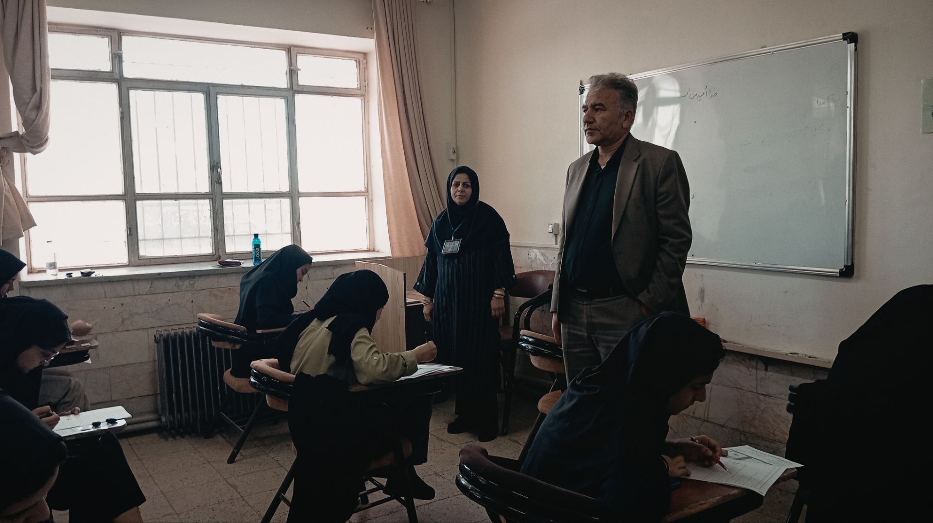 برگزاری آزمون میان پایه نمونه در کاشمر