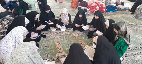 اعتکاف دانش‌آموزی در شهرستان ارسنجان