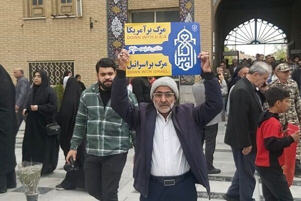 فریاد پیشوا علیه صهیونیسم در روز قدس؛ امضای طومار محکومیت و المان سازی در راهپیمایی روز قدس