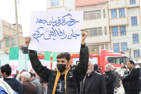 حماسه حضور مردم غیور باقرشهر و کهریزک در راهپیمایی ۲۲بهمن