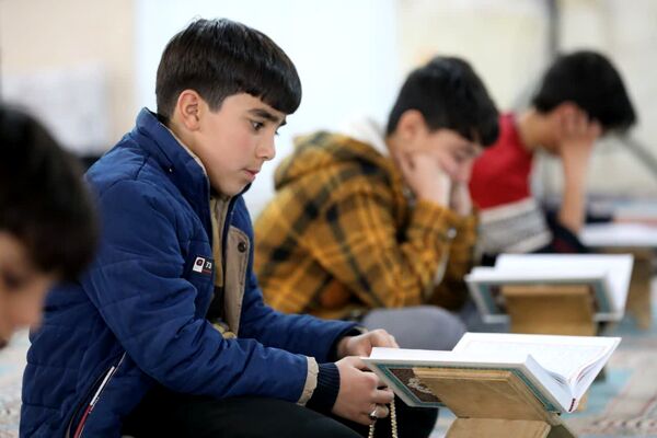 مراسم جشن و احیای نیمه شعبان در مسجدالرضا اشکذر
