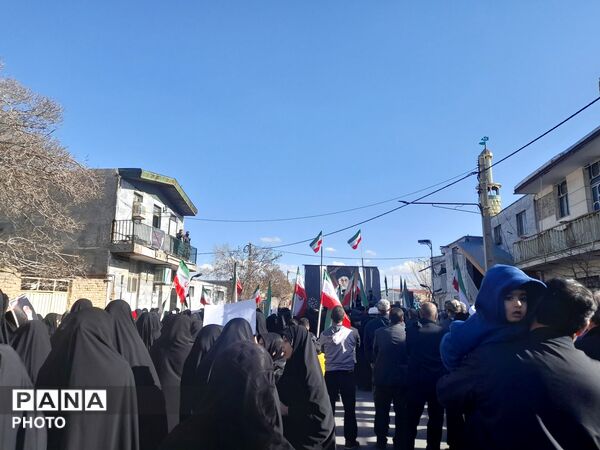 تجمع مردم جوکار در سوگ شهادت رهبر عزیز امت اسلامی