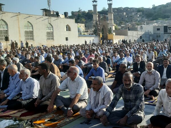 نماز عید سعید فطر در میناب
