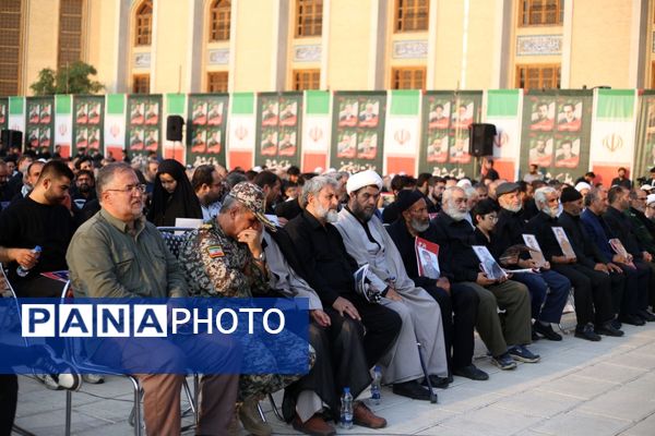 مراسم اربعین شهدای اقتدار آذربایجان شرقی 