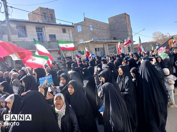 تجمع مردم جوکار در سوگ شهادت رهبر عزیز امت اسلامی