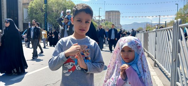 سربازان کوچک در حمایت از کودکان فلسطین