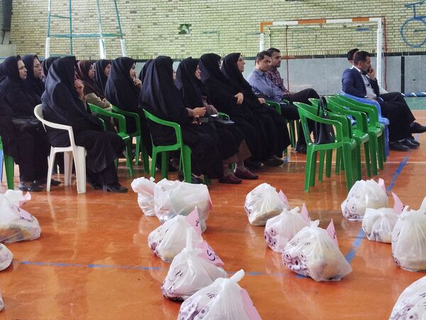 اعزام کاروان تجهیزات ورزشی - بهداشتی مهر بانشاط به مدارس فاروج 