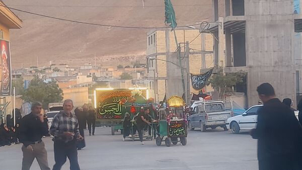 عزاداری باشکوه مردم شهر بن 