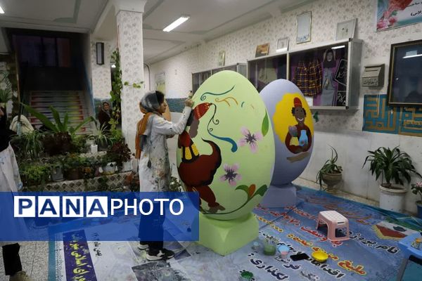 تخم‌مرغ‌های رنگی به پیشواز بهار رفتند