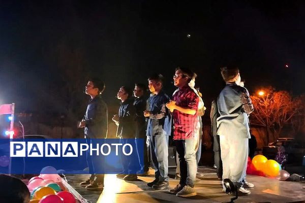 جشن خیابانی و هئیت هفتگی دختران دبیرستان شهید رستمرودی به مناسبت ولادت حضرت رقیه(س) 