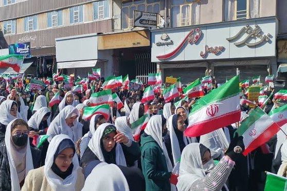 راهپیمایی باشکوه ۲۲ بهمن در کرمانشاه 