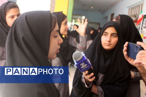 انتخابات شورای دانش‌آموزی دبیرستان رضوان بوشهر