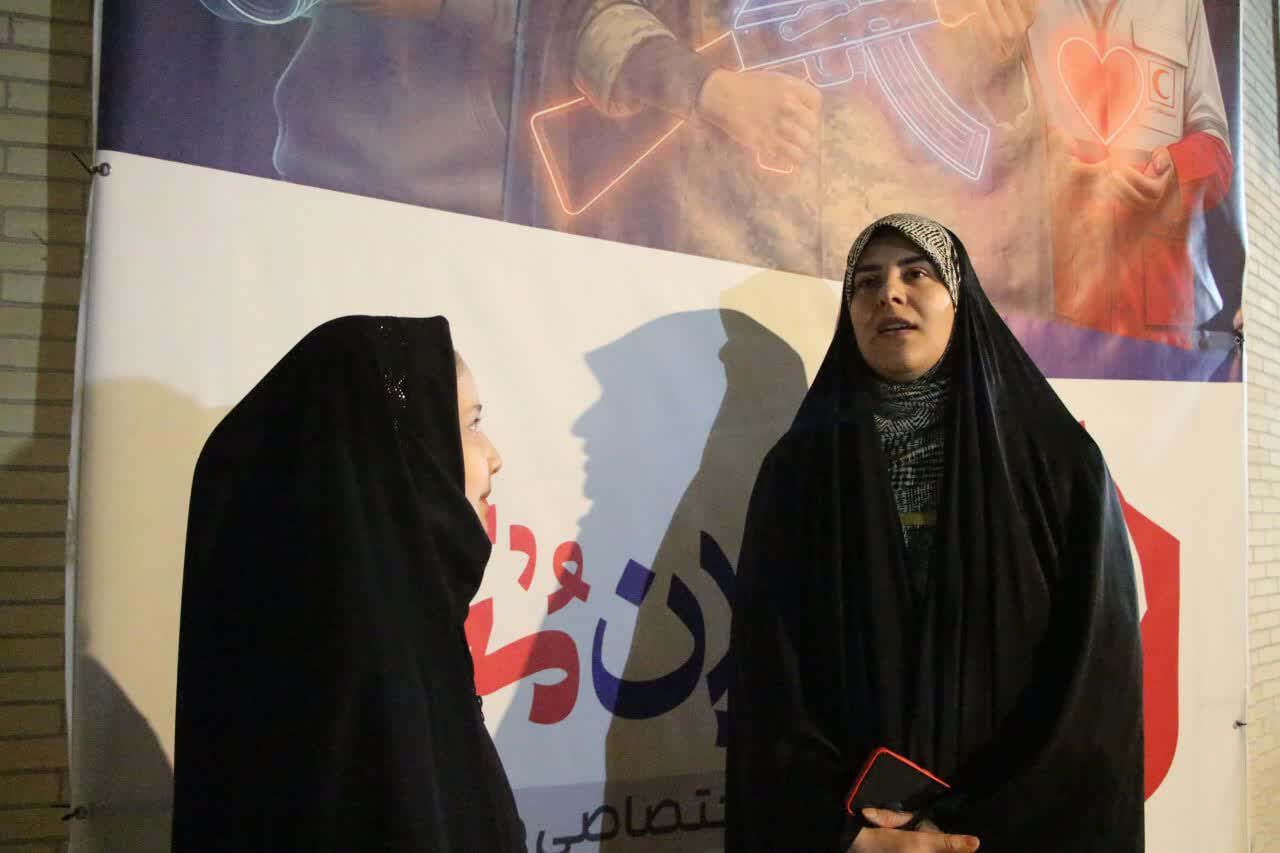 برگزاری کارگاه خبرنگاری در موکب نوجوان مبارز