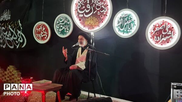 سرتشنیز در سوگِ دردانه حسین (ع)
