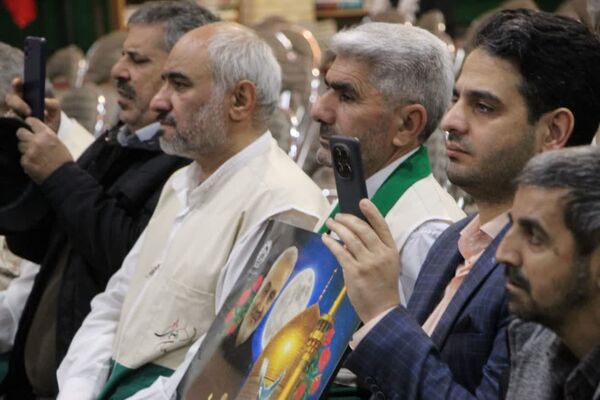 مراسم قرار هشتم و سالگرد حاج قاسم در یزد 