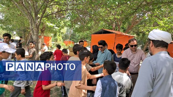 اردوی تفریحی دانش‌آموزان دبستان معلم آشخانه 