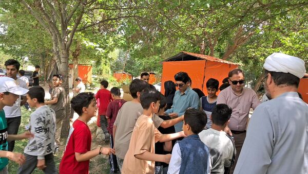 اردوی تفریحی دانش‌آموزان دبستان معلم آشخانه 