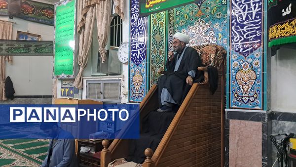 عزاداری شب‌های محرم در مسجد صاحب الزمان آشخانه 