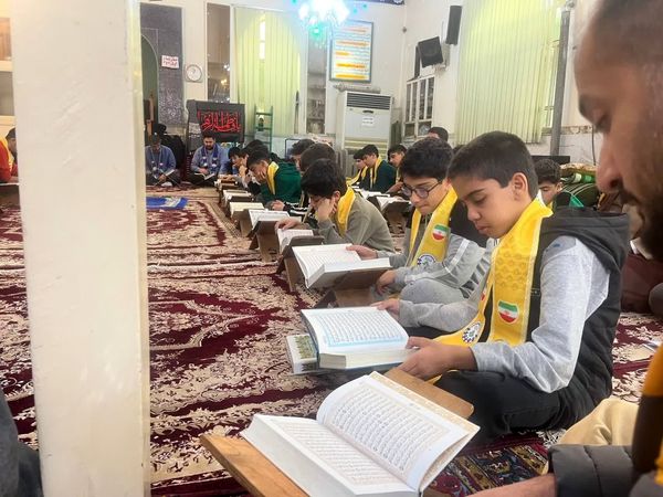 حضور خادمین رضوی در اعتکاف تشکیلاتی سازمان