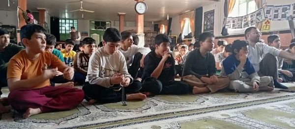 روز دوم اعتکاف پسران آشخانه 