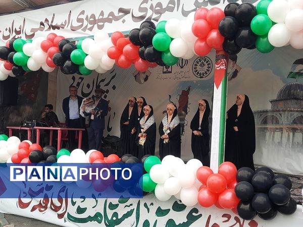 خروش ملت در روز قدس؛ حمایت بی‌وقفه از آرمان فلسطین