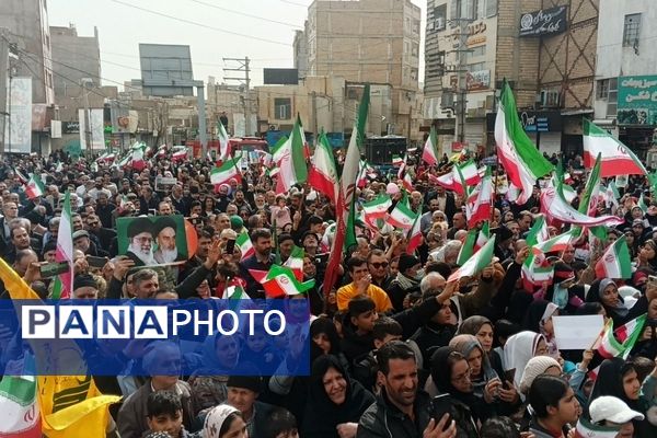 جشن چهل وهفتمین سالگرد پیروزی انقلاب اسلامی در شهرستان قدس