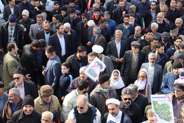 راهپیمایی ۲۲ بهمن بخش بندپی شرقی
