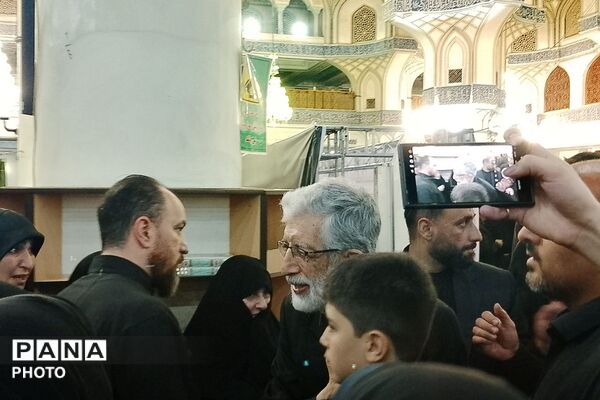 مراسم گرامیداشت رهبر شهید انقلاب در بارگاه ملکوتی حضرت عبدالعظیم حسنی (ع)