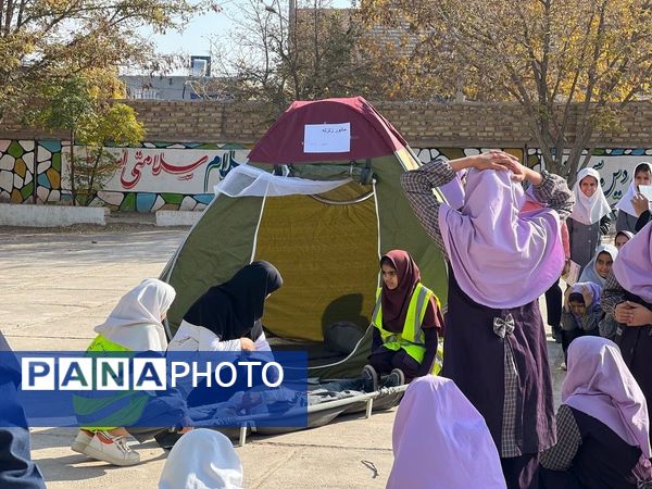  بیست و ششمین مانور سراسری زلزله در روستای دربند