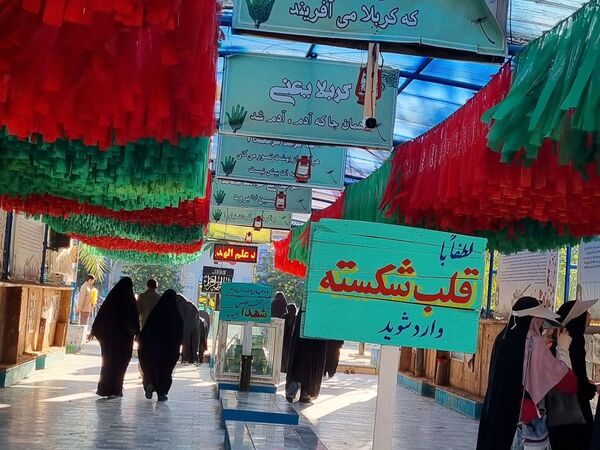 سفر دانش‌آموزان دختر ناحیه۶ مشهد به راهیان نور