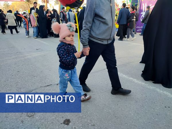 قاب پانا میزبان ساعات اولیه جشن بزرگ خیابانی در نیشابور 