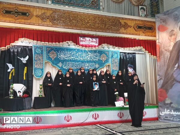 اجتماع بزرگ دختران سید علی در مهدیه شهرستان نیشابور 