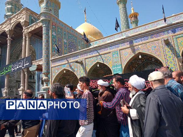 مراسم تشیع آیت الله محفوظی در قم