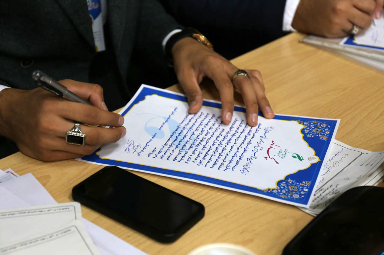 افتتاحیه دوازدهمین دوره مجلس دانش‌آموزی در آذربایجان شرقی