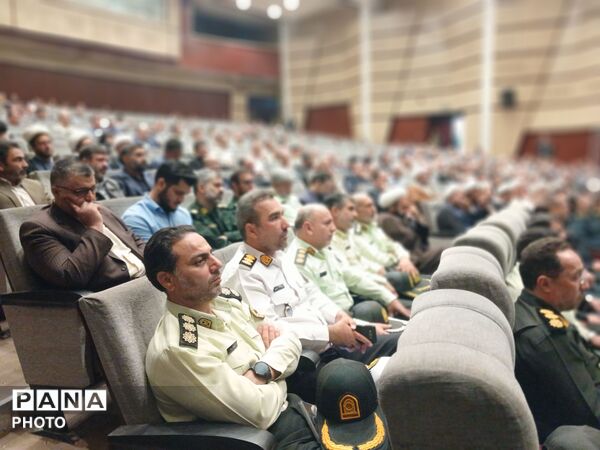 آیین تکریم و معارفه فرمانده انتظامی نیشابور 