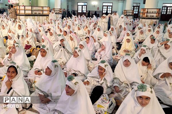جشن بندگی دختران ناحیه دو شهرری 