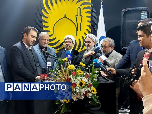 افتتاحیه غرفه رباتیک ناحیه۶ مشهد در نمایشگاه بین‌المللی مشهد 