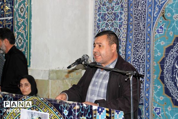 آیین گرامیداشت چهلم شهیدان ملکی در مصلای نظرآباد 