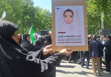 تشییع و تدفین یازده گل  پرپر شهرک وائین در امامزاده اسماعیل شهریار