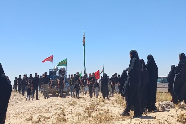 مراسم گرامیداشت تاسوعای حسینی در روستای گزکوه 