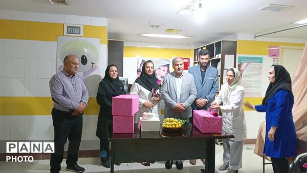 تجلیل از پزشکان بیمارستان امام جعفر صادق(ع) در روز پزشک 