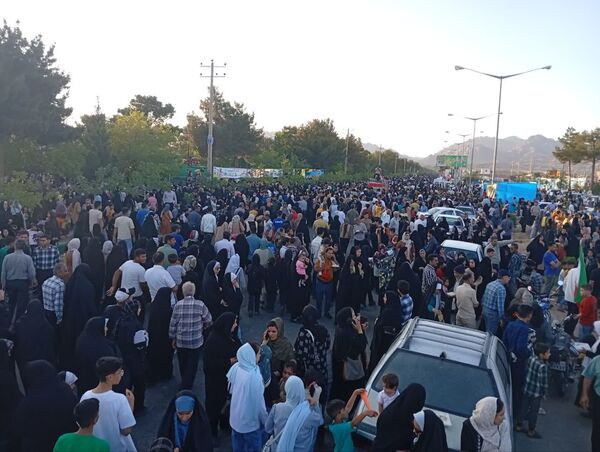 مهمونی ۵ کیلومتری حرم تا حرم