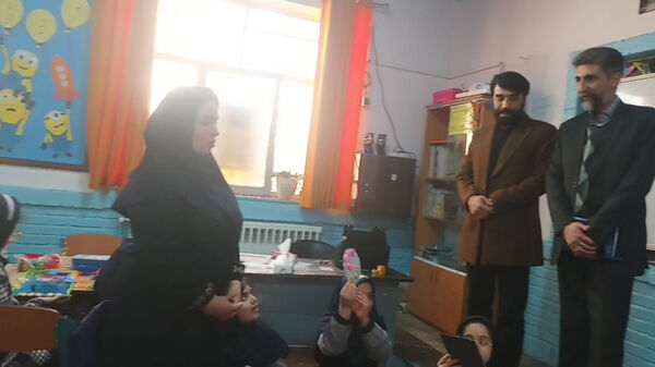 ماها منظر‌ه‌ای زیبا از هنرمندی دانش‌آموزان مدرسه ساره